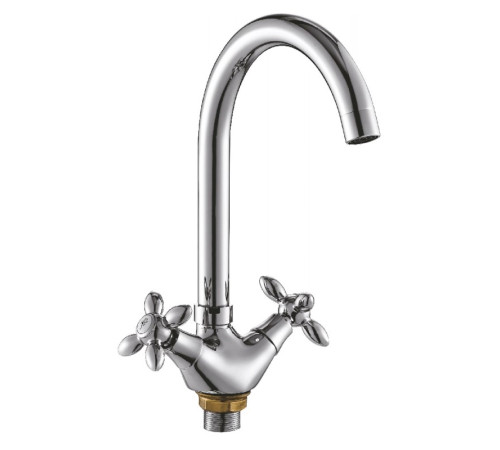 Смеситель для кухни Cron CN4627, хром