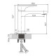 Смеситель для раковины BELZ B10709-7, черный