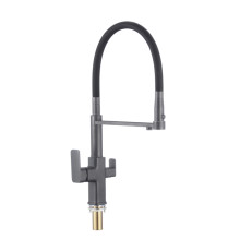 Смеситель для кухни с подключением к фильтру Savol S-L1809Q-01, графит