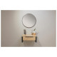 Зеркало Silver Mirrors Selena D700 (алюм. профиль, цвет черный)