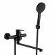 Смеситель для ванны FRAP F22801-26, черный
