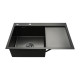 Кухонная мойка с коландером GAPPO GS7850-6L, графит