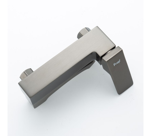 Смеситель для ванны FRAP F3276-9, оружейная сталь