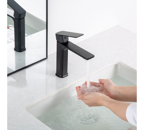 Смеситель для раковины Frap F10504-6, черный