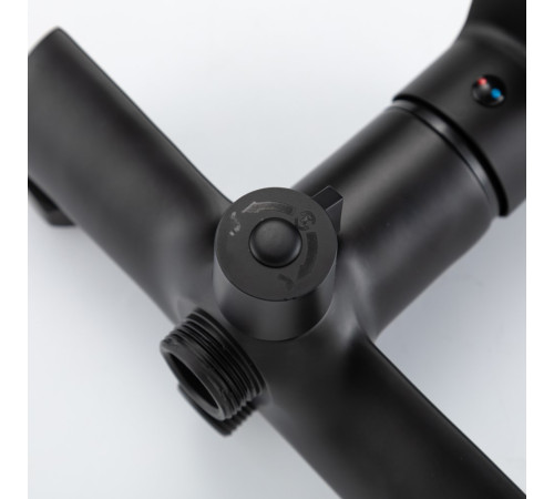 Смеситель для ванны FRUD R22158-6, черный