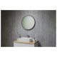 Зеркало Silver Mirrors Glory D800 (металлическая рама, цвет черный)