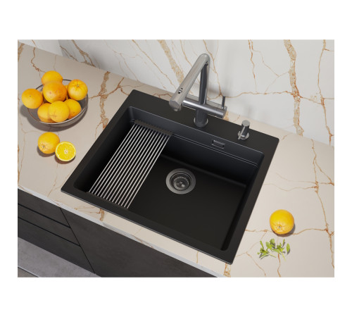 Кухонная мойка Grandex Aqua Comfort 500504, черный
