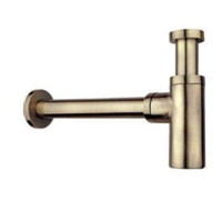 Сифон для раковины Grocenberg GB210BR, бронза