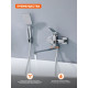 Смеситель для ванны Prohanss P62.22, хром