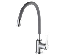 Смеситель для кухни с гибким изливом FRUD R42052-31, хром