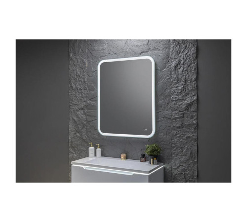 Зеркало Silver Mirrors Стив 800х1000 - 2 (подогрев,сенсорный выключатель, гор/вер крепление)