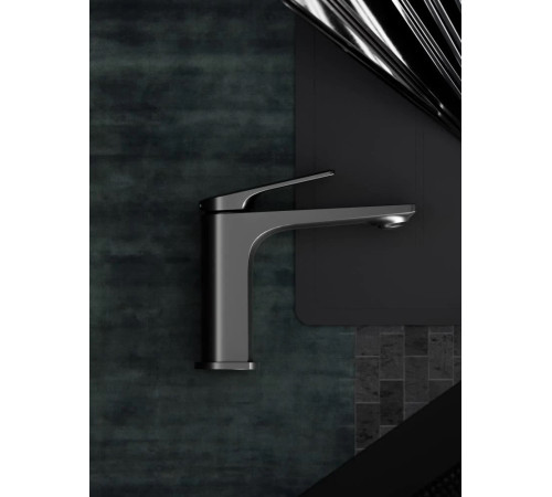 Cмеситель для раковины Knotlor KN-70/BL, черный