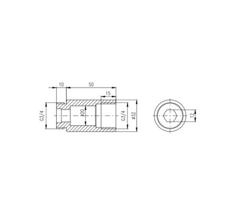 Удлинитель Rav Slezak Morava/Labe MD0678-5SM