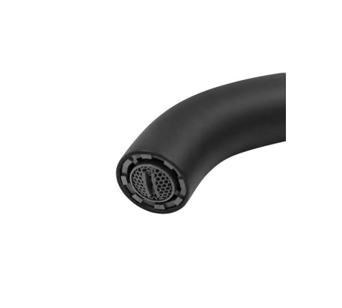 Смеситель для раковины Fiore XENON 44NN5283, черный (с донным клапаном)
