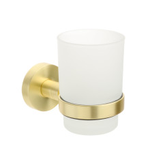 Стакан для ванной комнаты FIXSEN COMFORT GOLD FX-87006, матовое золото