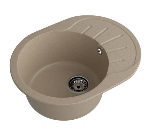 Кухонная мойка GranFest RONDO 580L, песок