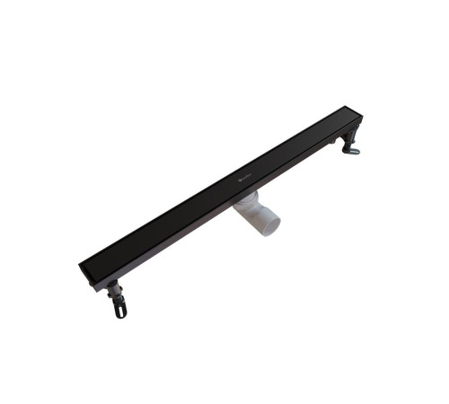 Душевой трап линейный Knotlor SDRW0700BL, матовый черный