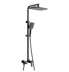 Душевая система Shevanik S4636H, черный