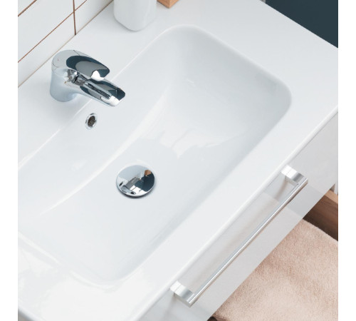 Тумба под раковину подвесная Dreja Gio 80 см, белый