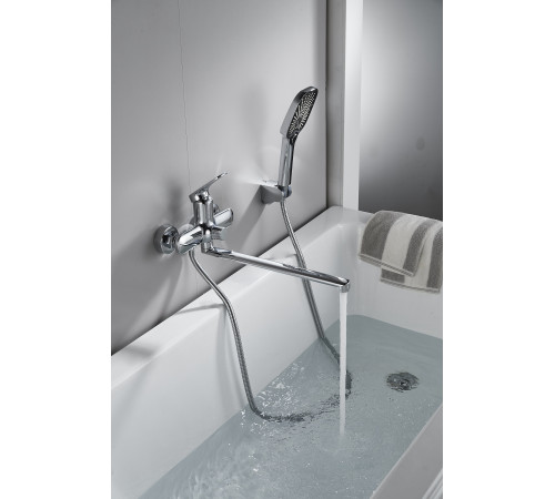 Смеситель для ванны Shevanik S8522, хром