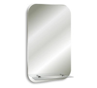 Зеркало Silver Mirrors Самба 400х700 с полкой
