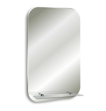 Зеркало Silver Mirrors Самба 400х700 с полкой