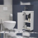 Тумба с раковиной подвесная Velvex Klaufs tp.KLA.COM.40.1D, 40 см