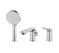 Смеситель на борт ванны Shevanik S4312, хром