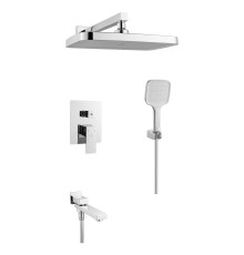 Душевая система встраиваемая Rose R2835, хром