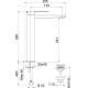 Смеситель для раковины Webert Pegaso PE830402015, хром