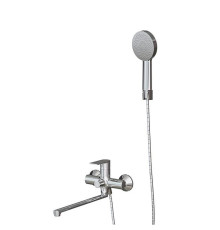 Смеситель для ванны Knotlor KN-33, хром