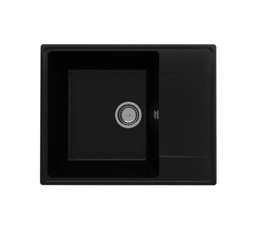 Кухонная мойка Ulgran Quartz Prima 605-07, уголь
