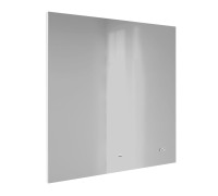 Зеркало RAVAL Квадро Kvdr.02.80/W/RL, 80 см
