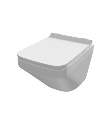 Унитаз подвесной Knotlor WC545WG, белый