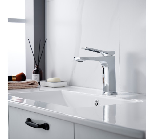 Смеситель для раковины Shevanik S4601, хром