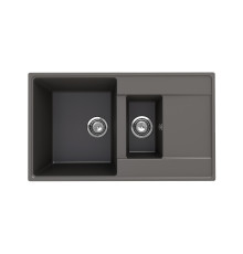 Кухонная мойка Ulgran Quartz Prima 860 1,5K-09, асфальт