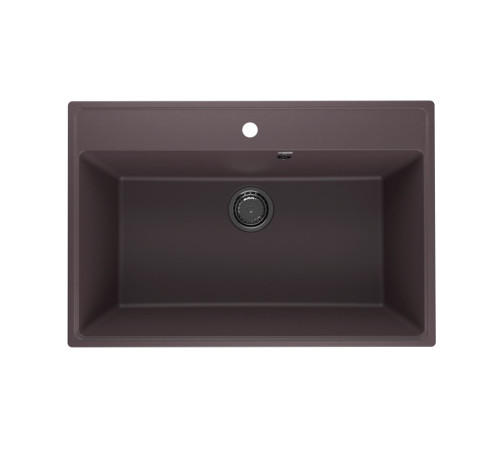 Кухонная мойка Ulgran Quartz Forte 760-06, трюфель