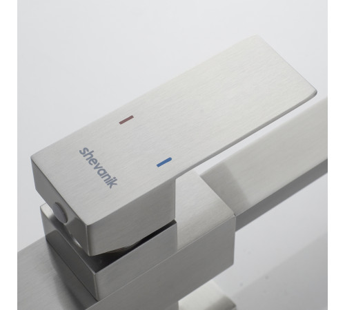 Смеситель для кухни с подключением фильтра Shevanik S148L, сатин