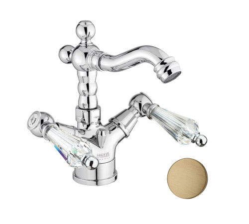 Смеситель для биде Fiore GIOIELLI (SWAROVSKI®) 08ZZ0635, бронза