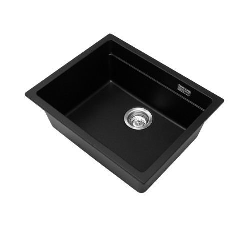 Кухонная мойка Grandex Aqua Comfort 500205, черный металлик