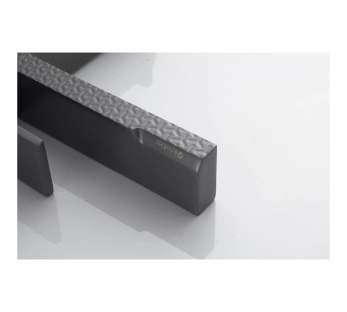 Cмеситель для раковины Knotlor KN-20/GMP, оружейная сталь