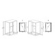 Душевая кабина Timo Premium HELMA H-520R с хамамом, 90x120x220