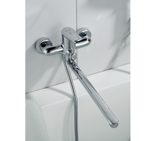 Смеситель для ванны Shevanik S4722, хром