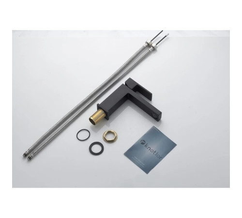 Cмеситель для раковины Knotlor KN-20/BL, черный