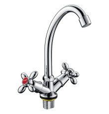 Смеситель для кухни FRAP F4027-2, хром