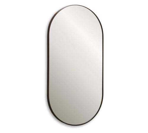 Зеркало Silver Mirrors Aurora 500х1000 (алюм. профиль, цвет черный )