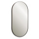 Зеркало Silver Mirrors Aurora 500х1000 (алюм. профиль, цвет черный )