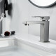 Смеситель для раковины Raffine F0196T, оружейная сталь