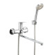 Смеситель для ванны FRUD R22105, хром