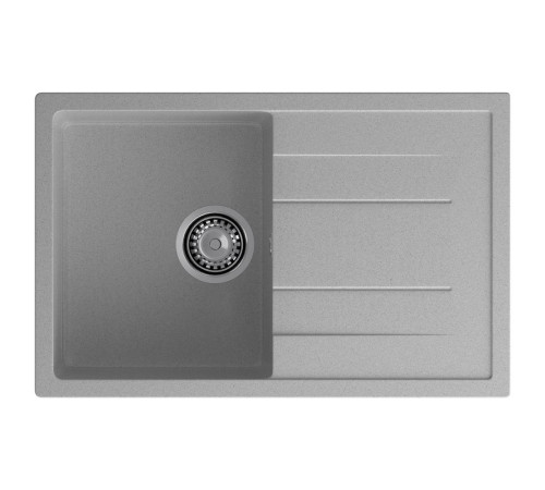 Кухонная мойка GranFest QUADRO 780L, серый